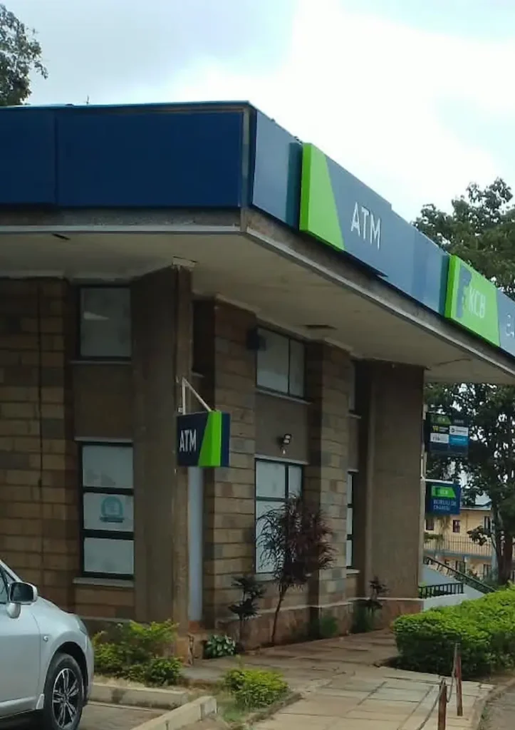 KCB bank building where I had my bank customer service experience